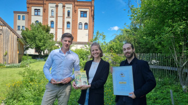 Preisübergabe bei Neudorff