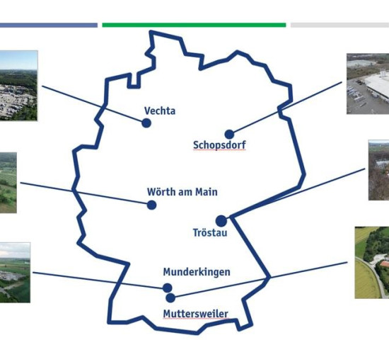 Diephaus betreibt sechs Standorte in Deutschland, darunter den Hauptsitz in Vechta mit einem der größten Betonwarenwerke bundesweit, wie das Unternehmen unterstreicht.