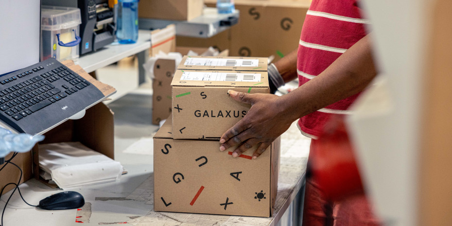 Die Kunden in Deutschland und Österreich beliefert Galaxus von seinen Logistikzentren in Krefeld aus.