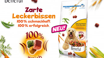 „Beneful Zarte Leckerbissen“ mit Wau-Effekt