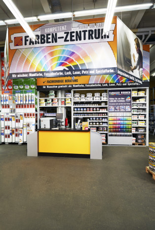 Hornbach, Farbzentrum
