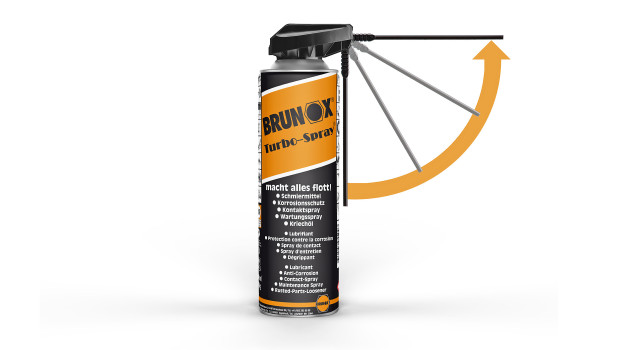 Brunox, Fünf-Funktionenspray, Turbo-Spray Power-Click