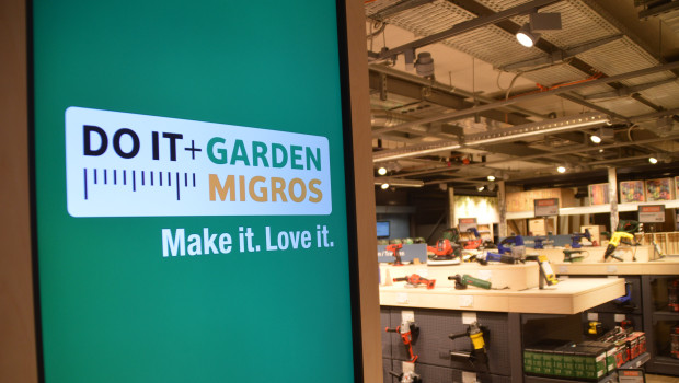 Ende Januar hatte Do it + Garden einen Standort bei Zug wiedereröffnet, der nach einem neuen Konzept arbeitet.