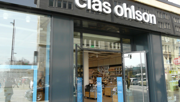 Der Clas-Ohlson-Markt am Jungfernstieg in Hamburg.