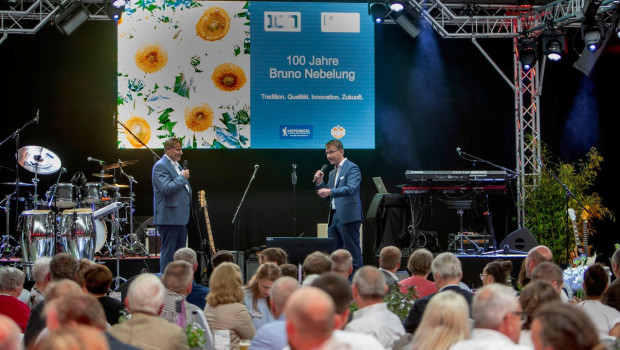 Bei Reden von Nico Volmary und Werner Großeschallau wurde das Jubiläum am Gala-Abend begangen.  