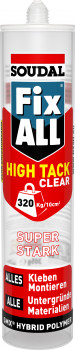 Soudal, Fix All High Tack Clear
