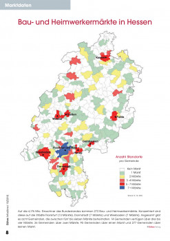 Bau- und Heimwerkermärkte in Hessen.