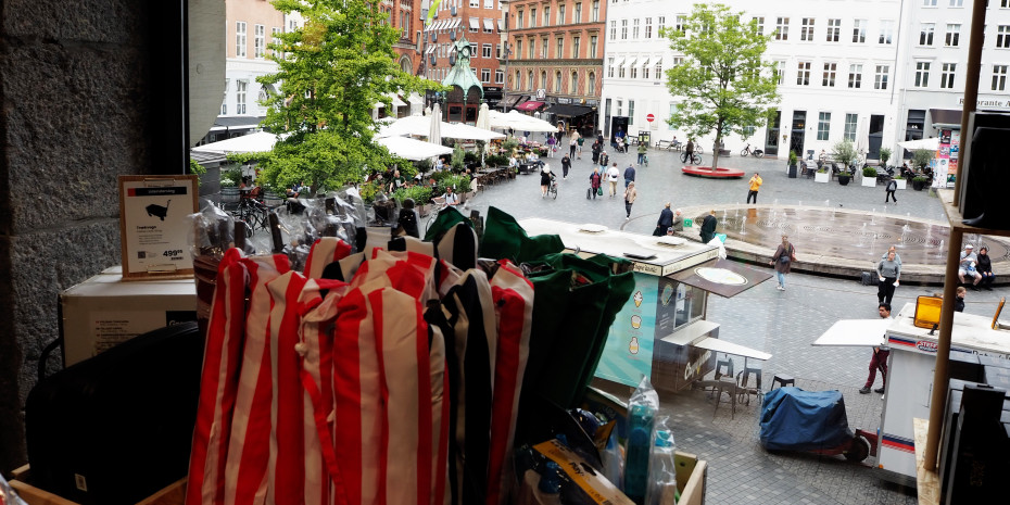 Baumarkt mit Ausblick: Silvans Flagship-Store in der Innenstadt. 