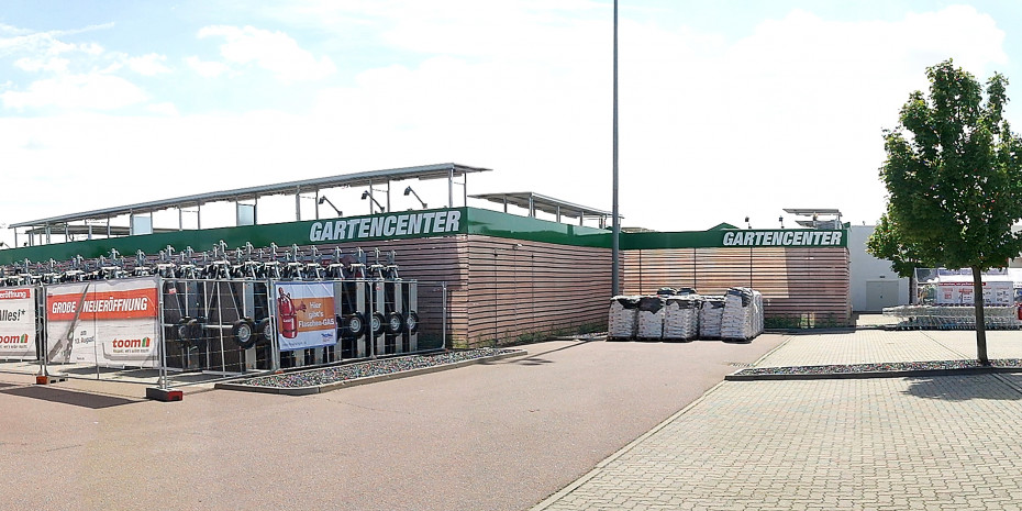 Toom Baumarkt, Angersdorf, Außenfront
