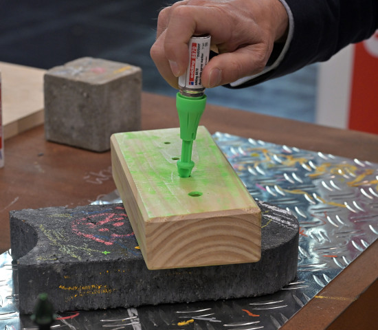 Der Bohrloch Spraymarker Edding 8870 by Marxman ist sowohl für DIY- als auch für Fachhandelskunden entwickelt worden.&nbsp;