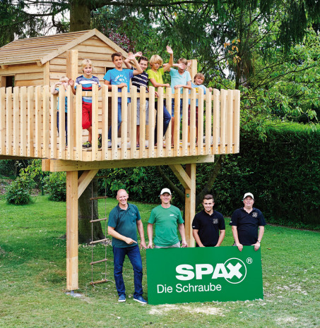 Spax, Baumhaus-Challenge