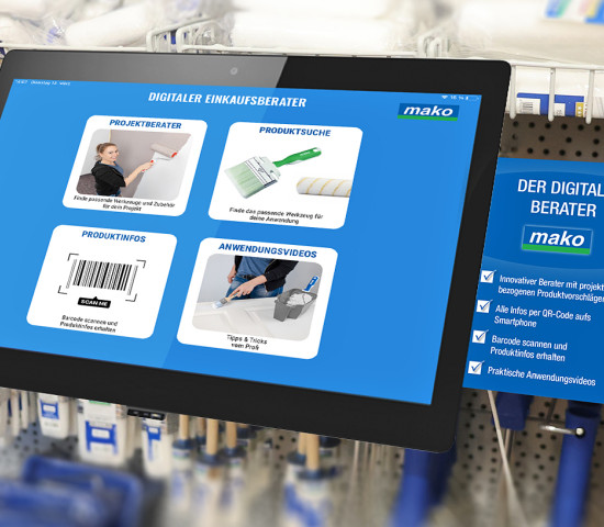 Mit dem neuen digitalen Berater soll das Einkaufen im Markt zum Erlebnis werden. Mit dem neuen digitalen Berater soll das Einkaufen im Markt zum Erlebnis werden.