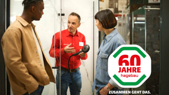 Hagebau startet Jubiläumskampagne zum 60. Geburtstag