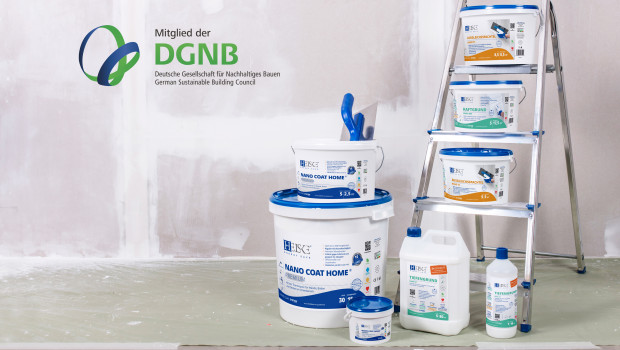 Das Unternehmen stellt Bauprodukte auf Basis von Nanotechnologie her. 