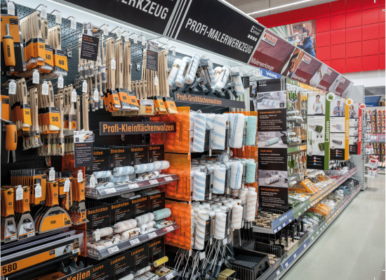 Alle Module von Color Expert im Markt geben mit ihrer intuitiven Verbraucherführung Orientierung auf einen Blick. &nbsp;&nbsp;