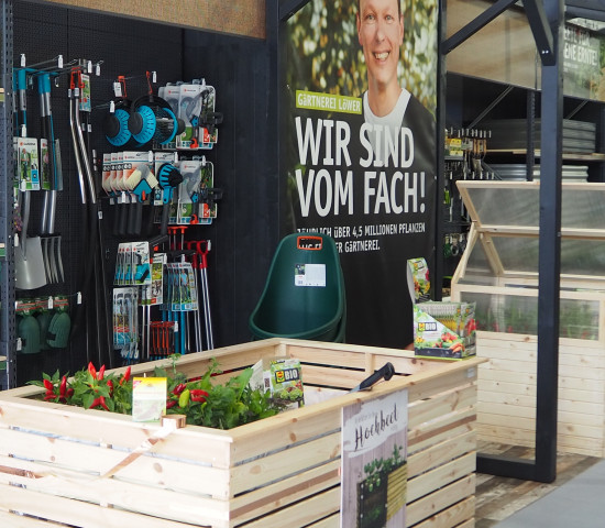 Vorgestellt wurde auch das Themenmodul Hochbeet.
Vorgestellt wurde auch das Themenmodul Hochbeet.