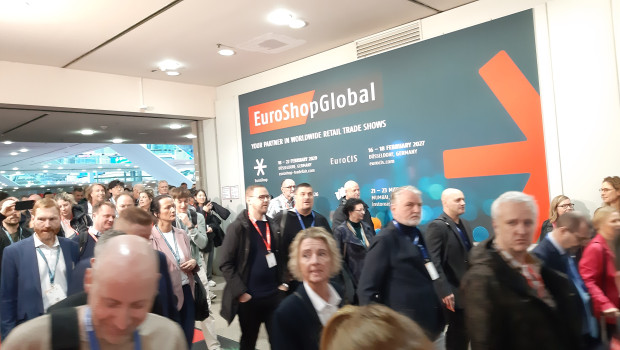 Andrang am Morgen: Zur Euroshop sind insgesamt rund 81.000 Besucherinnen und Besucher gekommen.