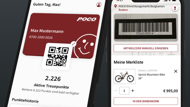 Wer den Barcode eines Produktes einscannt, erhält Informationen zum aktuellen Preis und Lagerbestand. 