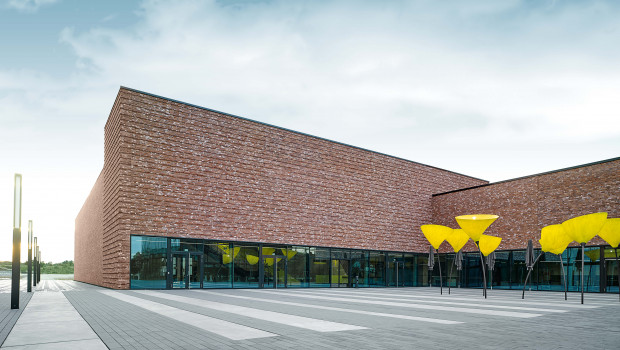 Am Stammsitz in Winnenden hat Kärcher 2016 ein neues Kunden- und Besucherzentrum eröffnet.