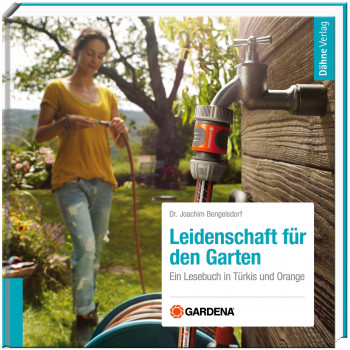 Anlässlich des 50. Jubiläums von Gardena ist im Dähne Verlag das Buch mit dem Titel "Leidenschaft für den Garten" von Dr. Joachim Bengelsdorf erschienen.