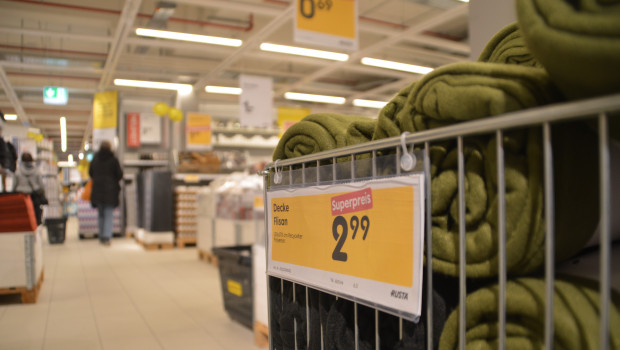 Bei Nonfood-Discountern wie hier bei Rusta steht das Sortiment Wohnen und Einrichten in der Kundengunst ganz oben.