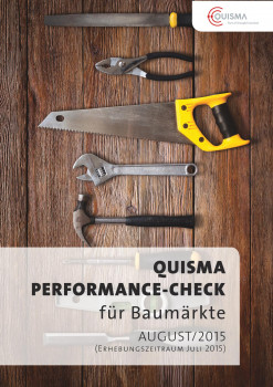 Der "Performance-Check Baumärkte" von Quisma sieht Nachholbedarf für die Sichtbarkeit der Baumärkte im Netz.