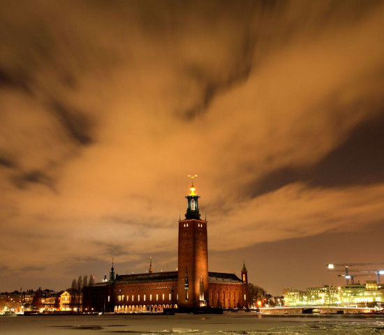 Das Stockholmer Rathaus.