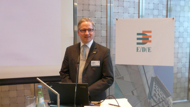 Zufrieden und auch nicht: Dr. Andreas Trautwein, Vorsitzender der EDE-Geschäftsführung stellte gestern auf der Jahrespressekonferenz in Düsseldorf die EDE-Zahlen 2014 vor.