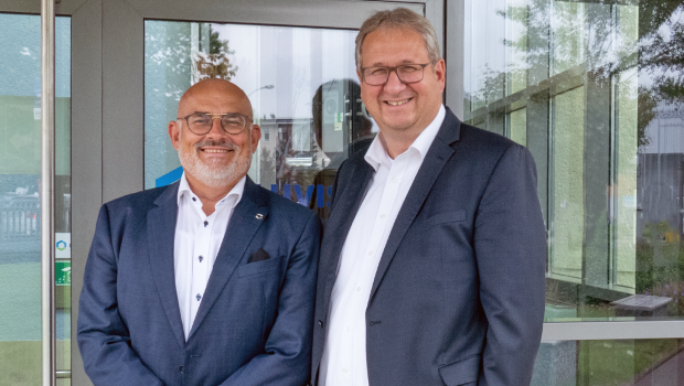 Jörg Kronenberg (r.) und Johannes Häringslack bilden ab sofort die neue Doppelspitze der Bauvista.