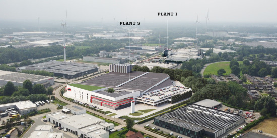 In Turnhout entsteht auf der Everdongenlaan das große Werk Plant 5, das die Produktionskapazität von Soudal am Hauptsitz in Belgien verdoppelt.