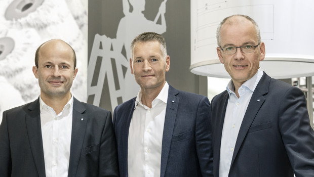 Die Geschäftsführung der Storch-Ciret Group: Daniel Rogusch (l.), Jörg Heinemann (r.) und neu im Team Rolf Thöne.