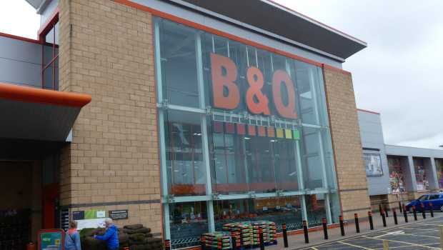 B&Q, die Hauptvertriebslinie von Kingfisher in Großbritannien und Irland, hat 8,2 Prozent weniger umgesetzt als im Geschäftsjahr 2021/2022.