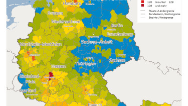 GfK zeigt Kaufkraft für DACH-Region