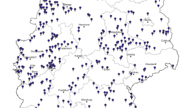 Einzelhandels-Standorte der Bauvista