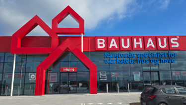 Bauhaus eröffnet Neubau im dänischen Næstved
