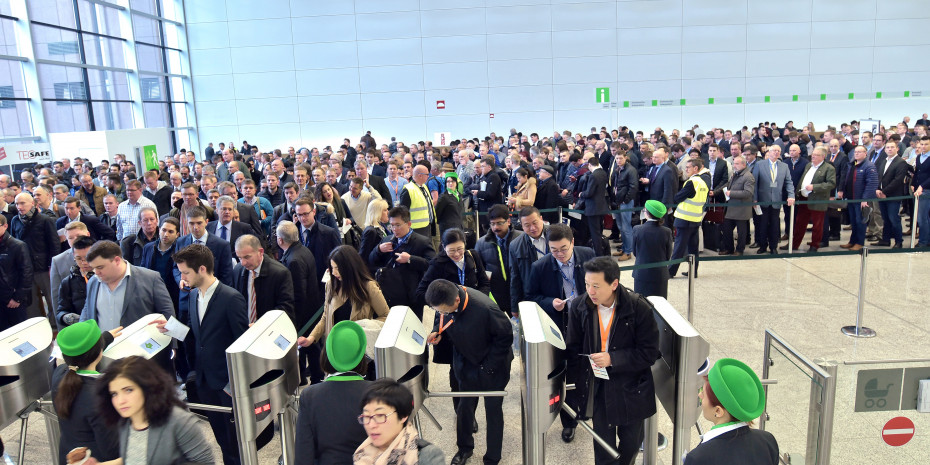 Eisenwarenmesse 2016 Köln, Messe-Eingang
