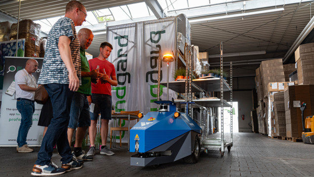 Robotereinsatz im Gartenbau war nur eines der Themen auf dem Landgard-Innovationstag.