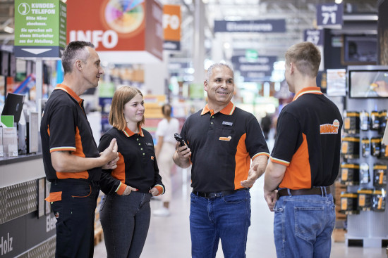 "Gemeinsam immer eine Idee besser": Die berühmten "zehn Kundengrundsätze" gelten bei Globus Baumarkt als Erfolgsrezept und werden täglich gelebt.